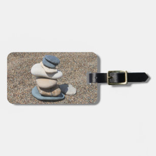 Etiqueta Para Maletas Piedras de Zen