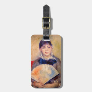 Etiqueta Para Maletas Pierre-Auguste Renoir - Chica con ventilador