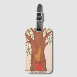 Etiqueta Para Maletas Pies arcanos mayores del tarot del hombre ahorcado