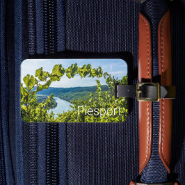 Etiqueta Para Maletas Piesport Moselle Grapes Vintage Souvenir