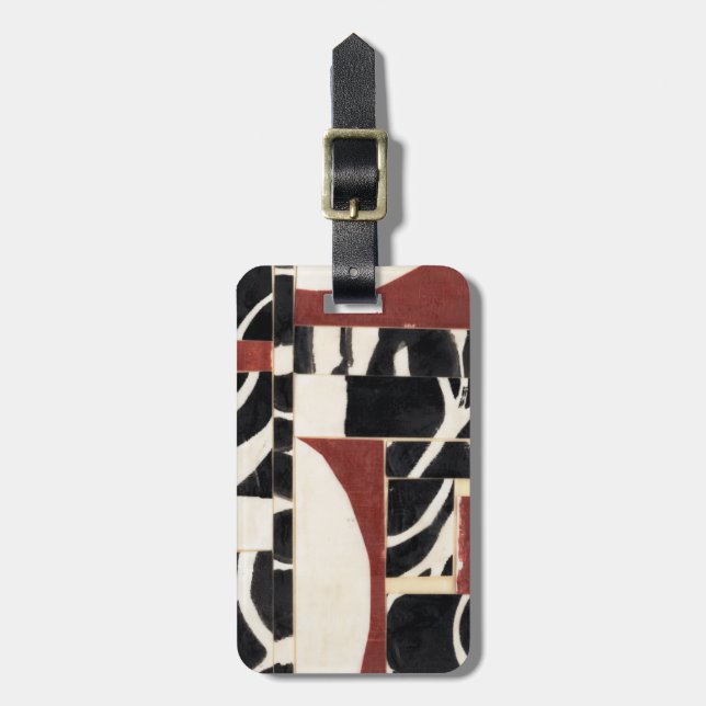 Etiqueta Para Maletas Piezas y piezas I (Frente Vertical)