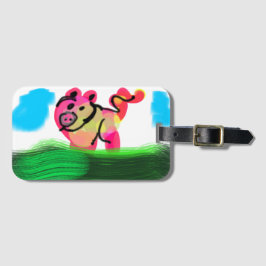 Etiqueta Para Maletas Pig spring 