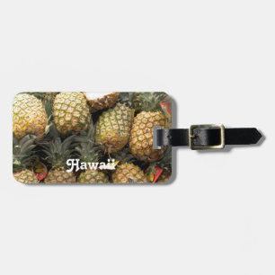 Etiqueta Para Maletas Piña hawaiana