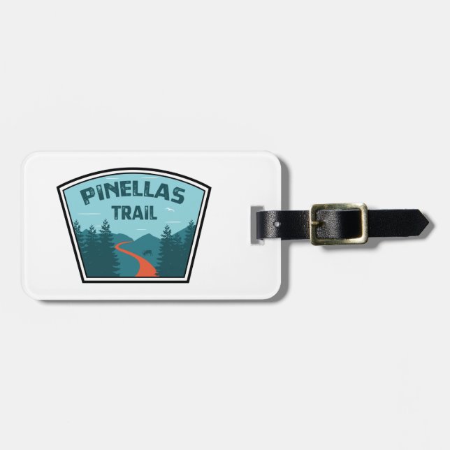Etiqueta Para Maletas Pinellas Trail (Frente Horizontal)