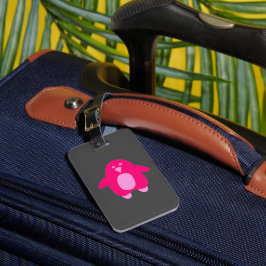 Etiqueta Para Maletas Pingüino Personalizado
