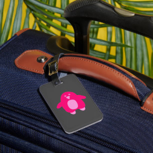 Etiqueta Para Maletas Pingüino Personalizado
