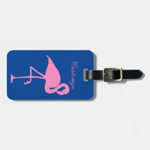 Etiqueta Para Maletas Pink Flamingo Thunder_Cove