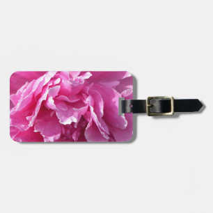 Etiqueta Para Maletas Pink Peony