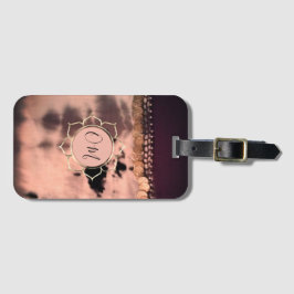 Etiqueta Para Maletas Pink Rubor Tie Dye OM Lotus