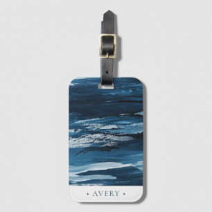 Etiqueta Para Maletas Pintura abstracta personalizada moderna
