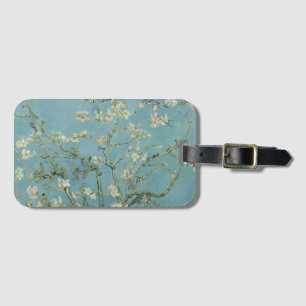 Etiqueta Para Maletas Pintura de flores de almendra de Van Gogh