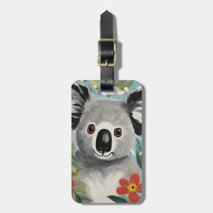 Etiqueta Para Maletas Pintura de Koala
