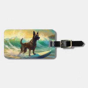 Etiqueta Para Maletas Pintura de surf de Malinoi en Bélgica