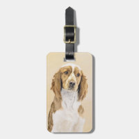 Pintura de Welsh Springer Spaniel - Arte original 
