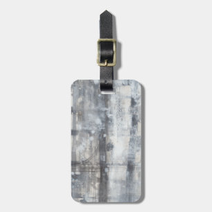 Etiqueta Para Maletas Pintura gris contemporánea