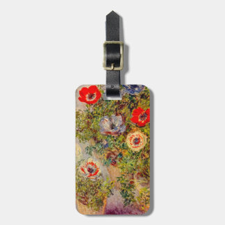 Etiqueta Para Maletas Pintura impresionista floral - Claude Monet