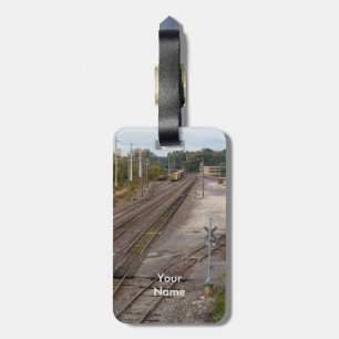 Etiqueta Para Maletas Pistas de ferrocarril de Jeff City