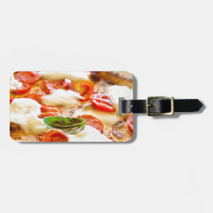 Etiqueta Para Maletas Pizza Margherita