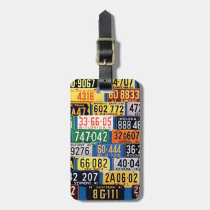 Etiqueta Para Maletas Placas de licencia de H. Wilson Smith