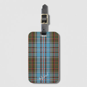 Etiqueta Para Maletas Plaid Anderson Classic Tartan