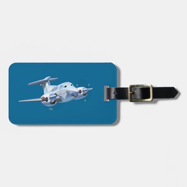 Etiqueta Para Maletas plano personalizado (Frente Horizontal)