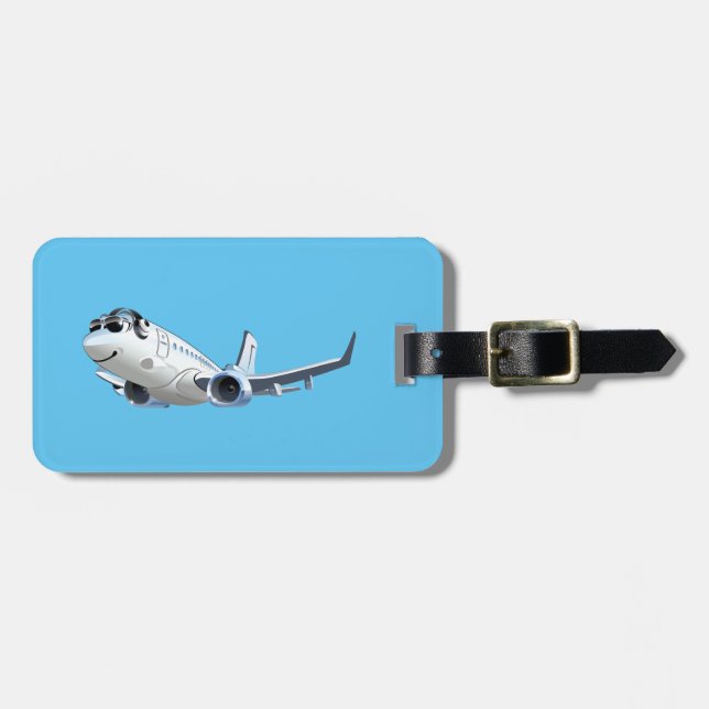 Etiqueta Para Maletas plano personalizado (Frente Horizontal)