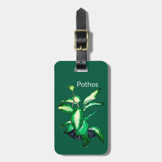 Etiqueta Para Maletas Planta de interior Pothos