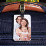 Etiqueta Para Maletas Plantilla de fotografía personalizar exclusiva per<br><div class="desc">Etiquetas de equipaje de viaje fáciles de personalizar de Ricaso</div>