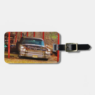 Etiqueta Para Maletas Plata 1963 Sadan Deville