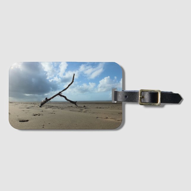 ETIQUETA PARA MALETAS PLAYA (Anverso horizontal)