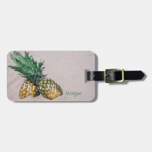 Etiqueta Para Maletas Playa, Arena, Piña - Personalizado