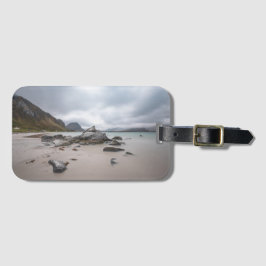 Etiqueta Para Maletas Playa de Lofoten Ramberg
