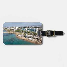 Etiqueta Para Maletas Playa Paphos SODAP y hotel Amavi