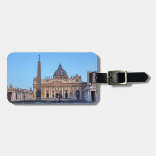 Etiqueta Para Maletas Plaza de San Pedro en la Ciudad del Vaticano - Rom