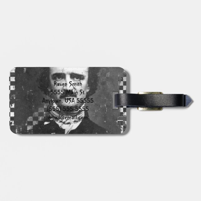 Etiqueta Para Maletas Poe (Atrás Horizontal)