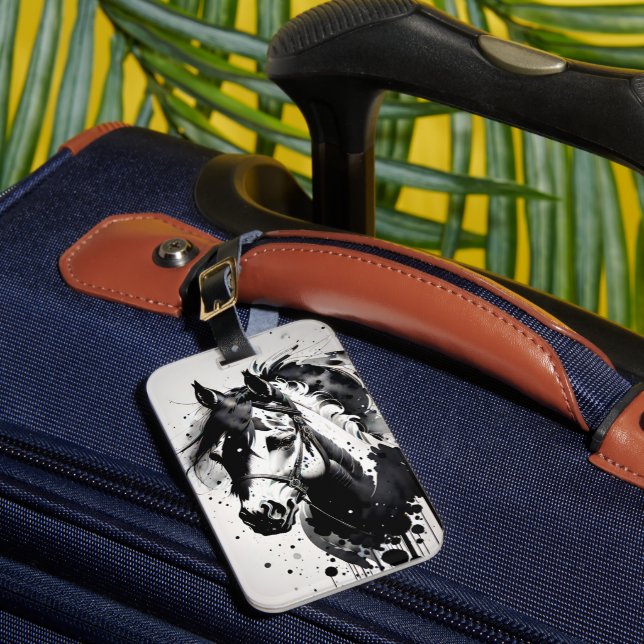 Etiqueta Para Maletas Pony espiritual 11 (Anverso In situ 1)