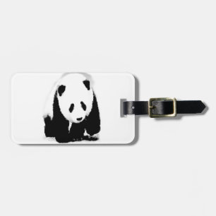 Etiqueta Para Maletas Pop Art Baby Panda