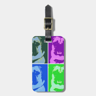 Etiqueta Para Maletas Pop Art Pug