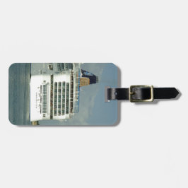 Etiqueta Para Maletas Popa de la gema personalizada