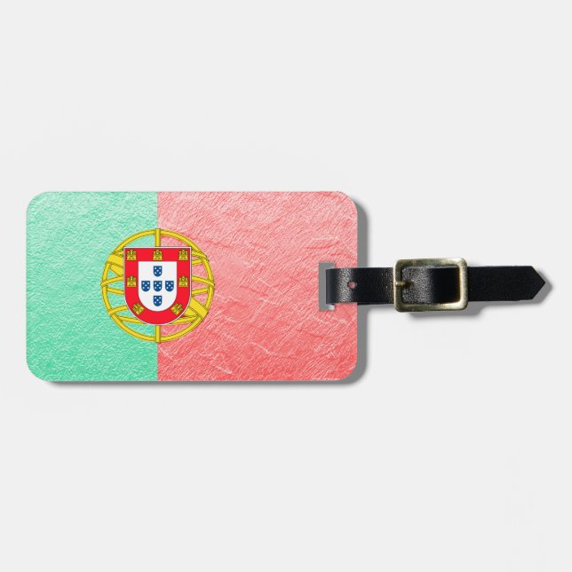 Etiqueta Para Maletas Portugal (Frente Horizontal)