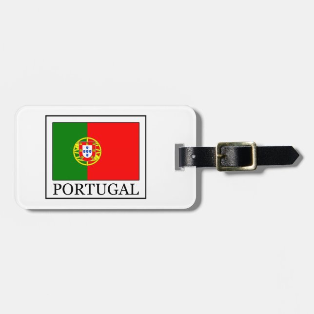Etiqueta Para Maletas Portugal (Frente Horizontal)