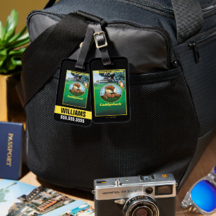 Etiqueta Para Maletas Poster Caddyshack