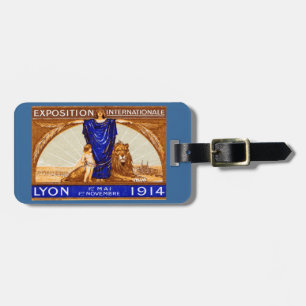 Etiqueta Para Maletas poster de Lyon International Expo 1914