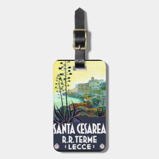 Etiqueta Para Maletas Poster de Viajes Vintage Lecce Italia