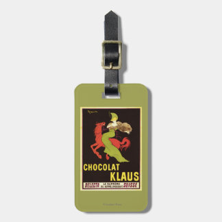 Etiqueta Para Maletas Poster del anuncio de Chocolat Klaus
