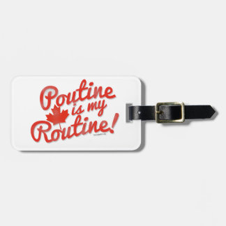 Etiqueta Para Maletas Poutine Thats My Rutina