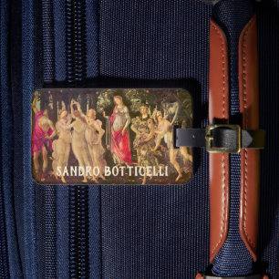 Etiqueta Para Maletas Primavera, Alegoría de la Primavera por Sandro Bot