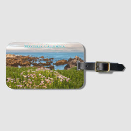 Etiqueta Para Maletas Primavera Costera de Monterey California