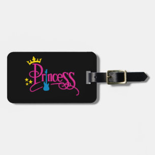 Etiqueta Para Maletas Princesa oscilante