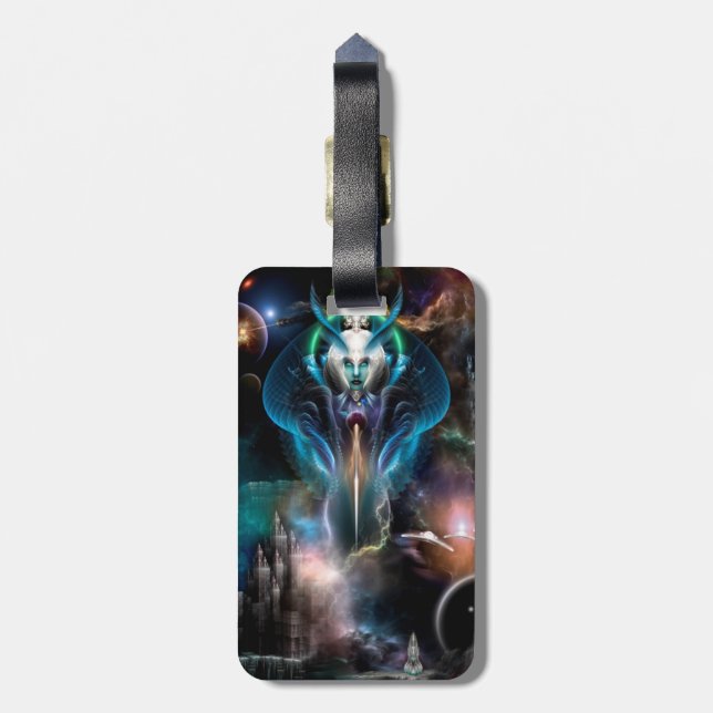 Etiqueta Para Maletas Producto personalizar (Atrás Vertical)